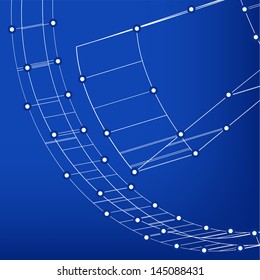 Abstract technology lined template background for web design. eps10 texture vector illustration 