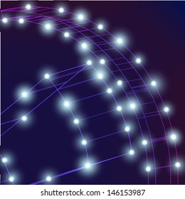 Abstract technology lined template background for web design. eps10 texture vector illustration