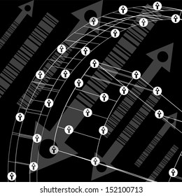 Abstract technology lined template background for web design. eps10 texture vector illustration 