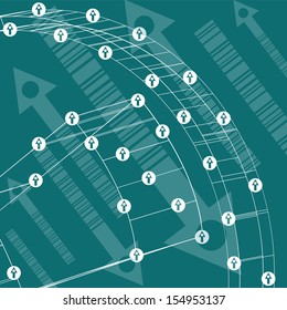 Abstract technology lined template background for web design. eps10 texture vector illustration 