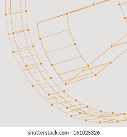 Abstract technology lined template background for web design. eps10 texture vector illustration Abstract technology lined template background for web design. eps10 texture vector illustration