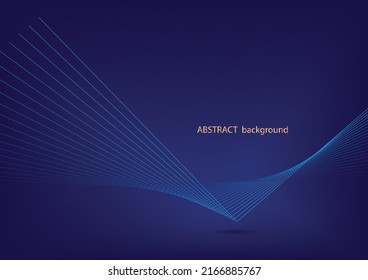 Abstract technology lines backgrounds by wave lines background. Curve modern pattern.