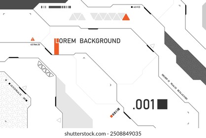 Abstrakte Technologie Linien und Formen Hintergrund