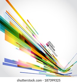 Abstract technology lines vector background