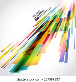 Linhas de tecnologia abstratas fundo vetorial