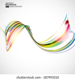 Abstract technology lines vector background