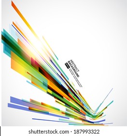 Abstract Technology Lines Vector Background Stock Vector (Royalty Free ...