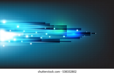 Abstract technology lines vector background.