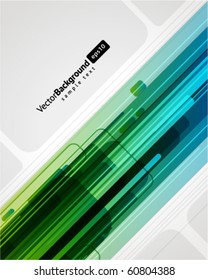 Abstract technology lines vector background