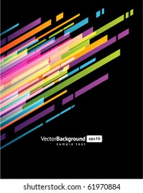 Abstract technology lines vector background. Eps 10