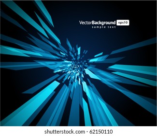 Abstract technology lines vector background. Eps 10