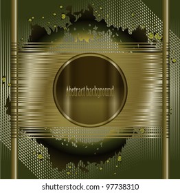 Abstract technology lines vector background