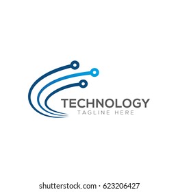 Abstract Technology Logo