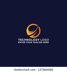 Abstract Technology Logo Design