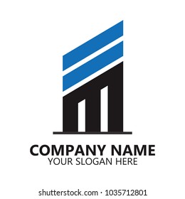 abstract technology logo design on white background, Abstract graphic icon, logo design template, symbol for company