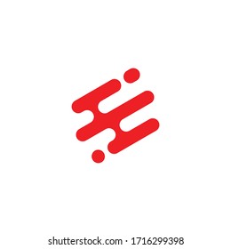 Plantilla de diseño del logotipo de la tecnología abstracta EPS10