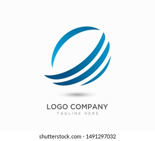 Abstract technology logo, media icon. global logo template, techno icon, modern techno element concept design. Isolated white background