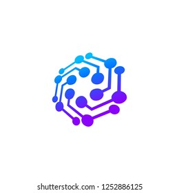 Vector estándar de logotipos de tecnología abstracta