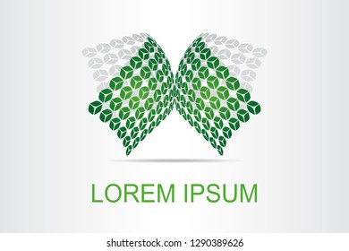 Abstract technology logo stylized spherical surface with abstract shapes. This logo is suitable for global company, world technologies, media and publicity agencies 