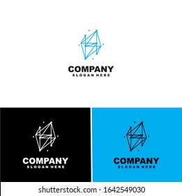 Abstract technology logo template vector icon