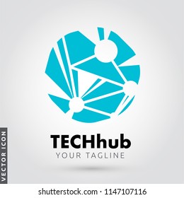 Abstract Technology Logo/Icon