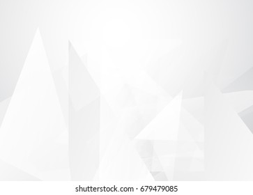 Abstract technology modern style overlay white and grey color lines, geometric modern design background. Digital technology wallpaper lowpoly background with copy space. Vector illustration

