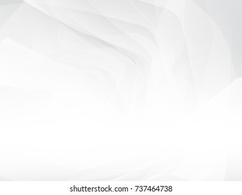 Abstract technology modern style overlay white and grey color lines, geometric modern design background. Digital technology wallpaper lowpoly background with copy space. Vector illustration
