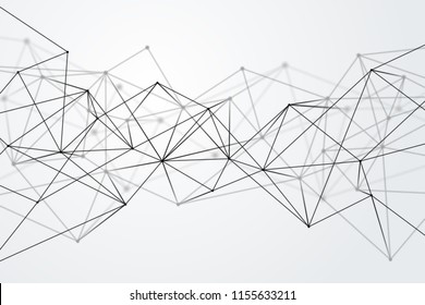 Abstract of technology nad network, vector art and illustration.
