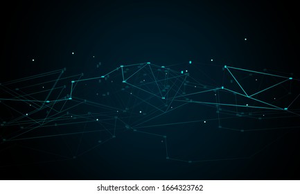abstract technology network concept Background