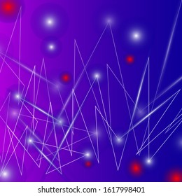 Abstract technology particle background Vector