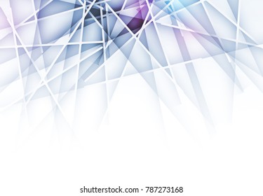 Abstract technology particle. Virtual molecule imagination. Computer generated background for business solution and presentation