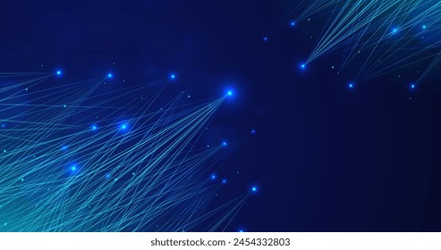 Abstract technology particle wallpaper vector design in eps 10