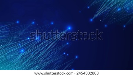 Abstract technology particle wallpaper vector design in eps 10