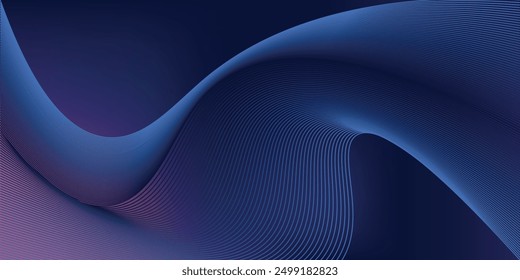 abstrakte Technologie Partikel Linien Mesh Hintergrund. Vektor