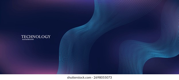 abstract technology particles lines mesh background
