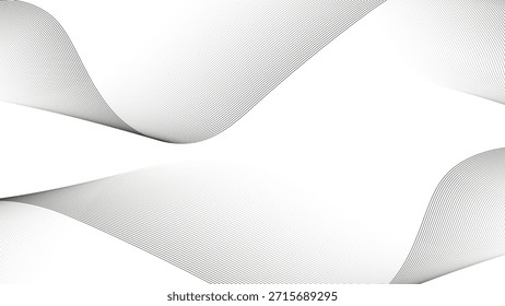 abstract technology particles lines mesh background. Dark abstract background with glowing wave. Abstract grey wave lines on transparent background.Vector abstract colorful flowing wave lines isolated