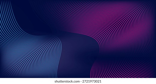 Tecnología abstracta Líneas de partículas Conexión de fondo de malla, moderno, forma,