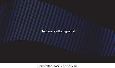 tecnologia abstrata partículas de néon linhas de fundo