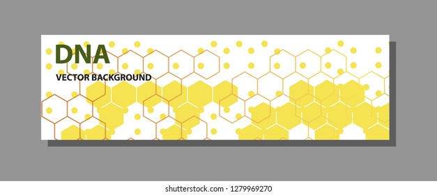 abstract technology science concept DNA futuristic on hi tech blue background