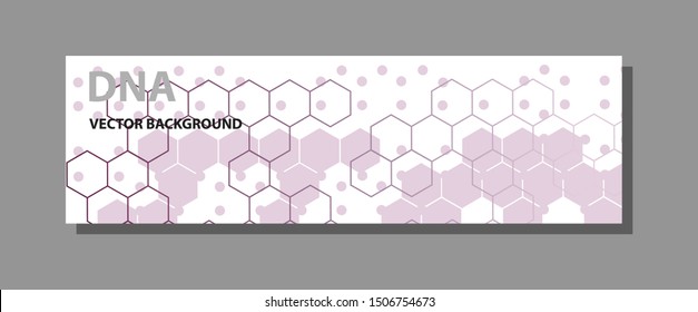 abstract technology science concept DNA futuristic on hi tech blue background