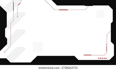 Fondo de ciencia ficción de tecnología Abstractas con diseño de estilo ciberpunk