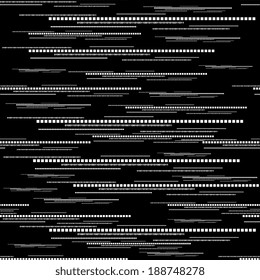 Abstract technology seamless design. Vector background