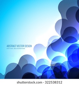abstract technology shapes vector background