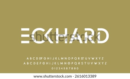 Abstract technology space font and alphabet. techno effect fonts designs. Typography digital sci-fi concept. vector illustration
