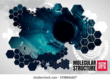 Abstract technology speed concept, innovation technology background