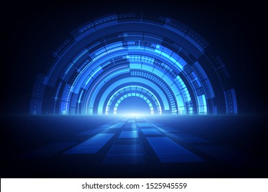 Abstract technology speed concept. vector background