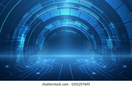 Abstract technology speed concept. vector background