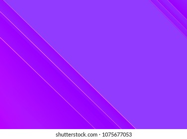 Abstract technology striped overlapping diagonal lines pattern purple color tone background with copy space. Vector illustration