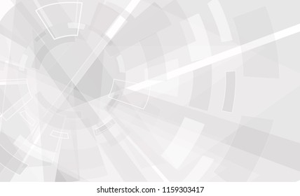 Abstract technology style background. Elegant gray backdrop for web site, tech presentations, cover template and wallpaper. Useful for engineering design solutions, banner and surface