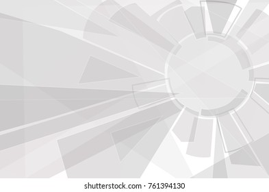 Abstract technology style background. Elegant gray backdrop for web site, tech presentations, cover template and wallpaper. Useful for engineering design solutions, banner and surface